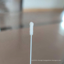 New Design Customized Sterilized Child Kid Pediatric Nasal Collection Swab With Flocked Nylon Tip